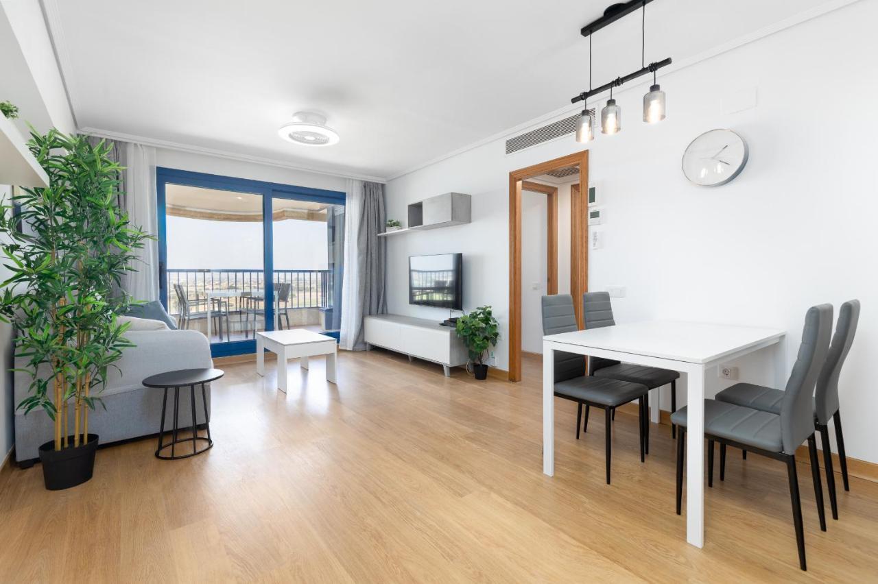 Apartup Patacona Surfing Beach 瓦伦西亚 外观 照片